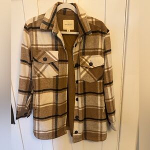 Plaid Shirt Jacket
